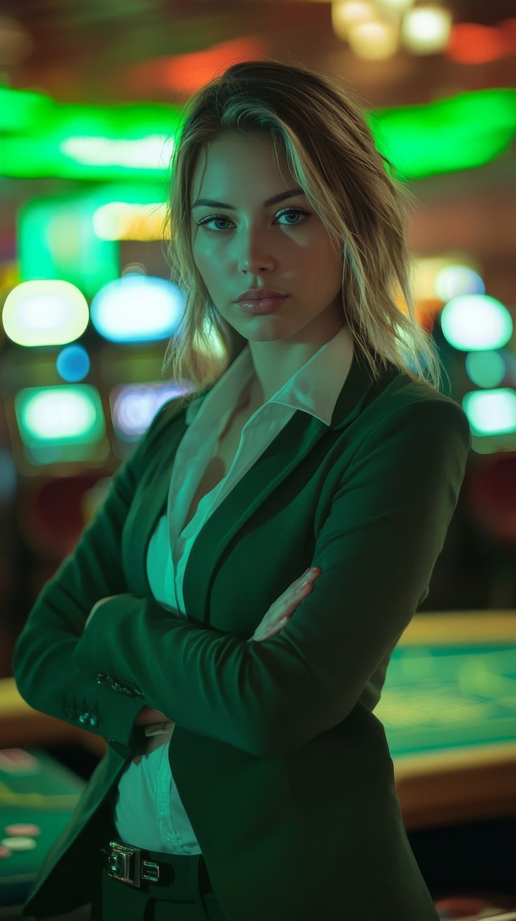 Tampilan permainan Live Dealer alfabet88 di layar smartphone dengan dealer langsung dan tabel blackjack